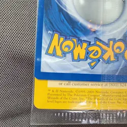 Sealed 2001 Entei Reverse Holo Pokemon Neo Discovery Black Star Movie Promo VTG - Image 5
