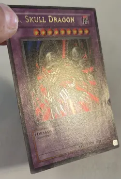 B. Skull Dragon MRD-018 Played MP Ultra Rare Holo Yugioh Card 2002 - Image 3