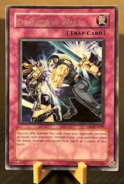 Yugioh Dimension Wall CRV-EN059 Ultimate Rare LP - Image 1