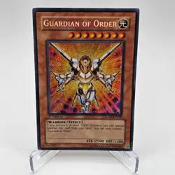 Yugioh Light of Destruction Guardian of Order LODT-EN000 Rare 1st Edition - Image 1