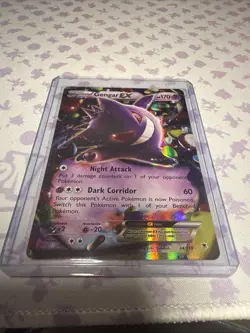 Pokemon Gengar EX TCG Card Phantom Forces Ultra Rare Holo, 34/119 - Image 1