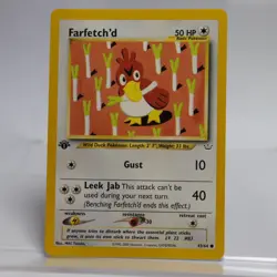 Farfetch'd 43/64 Neo Revelation Regular 1st Edition Pokemon Trading Card TCG - Image 1