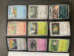 Pokemon Card Binder With 97 Cards Included. SV White Flare & Journey Together - Image 2