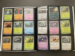 Pokemon Card Binder With 97 Cards Included. SV White Flare & Journey Together - Image 3