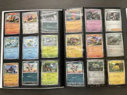 Pokemon Card Binder With 97 Cards Included. SV White Flare & Journey Together - Image 4