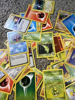 Pokemon Bulk 80 Cards Vintage Lot Some 1st Edition Shadowless Base Jungle Fossil - Image 3