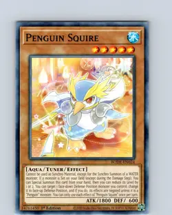 Yu-Gi-Oh TCG Penguin Squire BODE-EN024 1st Edition Common Card NM - Image 1