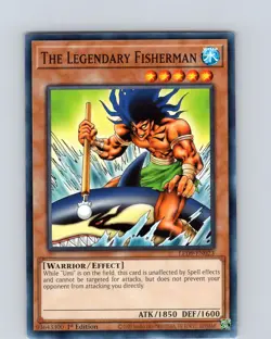 Yu-Gi-Oh TCG The Legendary Fisherman LED9-EN023 1st Edition Common Card NM - Image 1