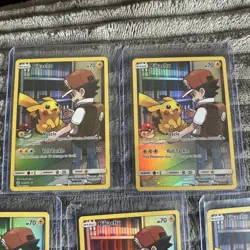 Pikachu 241/236 Cosmic Eclipse Full Art Secret Rare Holo Pokemon Card lot - Image 2