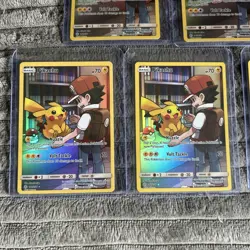 Pikachu 241/236 Cosmic Eclipse Full Art Secret Rare Holo Pokemon Card lot - Image 3