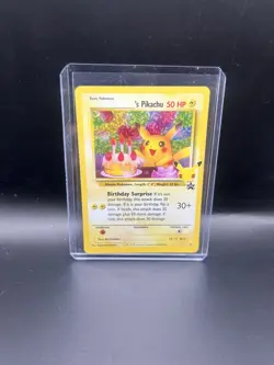 Pokemon Pikachu TCG Birthday Celebrations Holo Rare Card #24 NM - Image 1