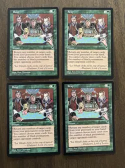 (4x) Reap Playset - MTG Tempest - Magic The Gathering - NM/LP - Image 1