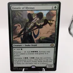Fanatic of Rhonas (REGULAR) x1 - MTG Modern Horizons 3 MH3 #152 - Image 1