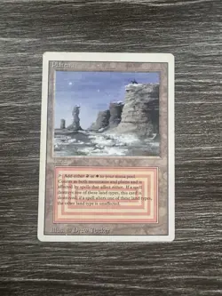 Magic the Gathering Plateau Dual Land Revised Edition Vintage Reserve List - Image 1