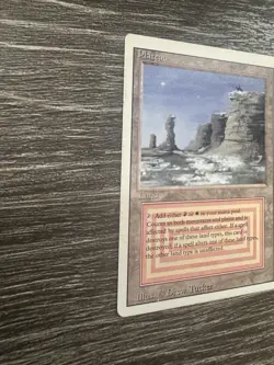 Magic the Gathering Plateau Dual Land Revised Edition Vintage Reserve List - Image 3