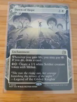 MTG Dawn of Hope 0002 Wilds of Eldraine Enchanting Tales M/NM Free UK P&P - Image 1
