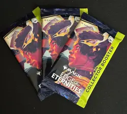 3 magic the gathering edge of eternities collector packs - Image 1