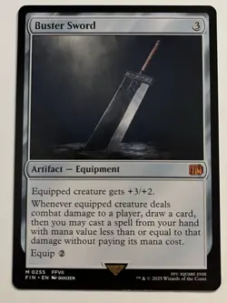 MtG Buster Sword FIN Final Fantasy Universes Beyond Magic - Image 1