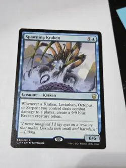 Spawning Kraken Near Mint, English Commander 2021 MTG Magic - Image 1