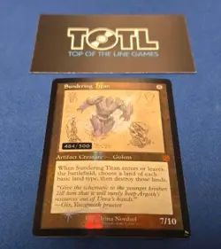 Sundering Titan (Schematic) (Serial Numbered) The Brothers' War: Retro Frame - Image 1