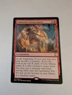 Industrial Advancement Commander: Streets of New Capenna Regular MTG NM - Image 1