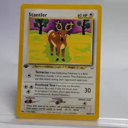 Stantler 38/64 Neo Revelation Regular 1st Edition Pokemon Trading Card TCG - Image 1