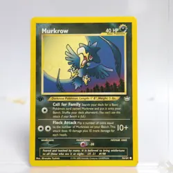 Murkrow 46/64 Neo Revelation Regular Pokemon 1st Edition Trading Card TCG - Image 1