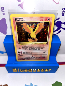 Pokemon - Moltres [1999 Wizards] #12/62 Holo Rare - Fossil Set [NM] - Image 1