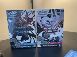 Pokemon Black Bolt and White Flare Booster Bundle Set of 2 Sealed New - Image 1