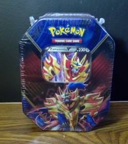 Pokemon TCG Zamazenta V Collector Tin - Sword & Shield Booster Pack NEW Sealed - Image 1