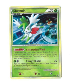 2010 Pokemon Unleashed #8/95 Shaymin Holo Rare HeartGold & SoulSilver - Image 1
