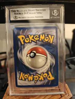2005 POKEMON EX UNSEEN FORCES #10 OCTILLERY-REVERSE FOIL BGS 7 - Image 2