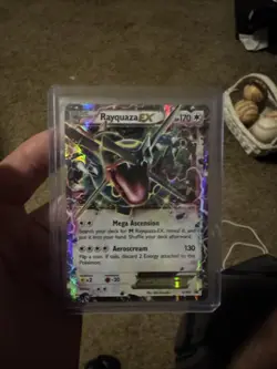 Pokemon TCG Rayquaza EX XY69 Black Star Promo - Image 1
