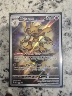 Alakazam 009 Black Star Promo - Pokemon TCG Mega Evolutions - (Pack Fresh) NM+/M - Image 1