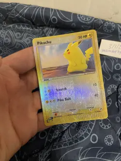 Pokemon Pikachu #72/100 reverse ex Sandstorm;FREE SHIPPING! - Image 3