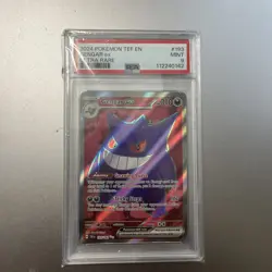 2024 Pokemon SV Temporal Forces TEF EN Gengar ex #193/162 PSA 9 - Image 3