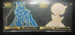POKEMON CENTER MEGA EVOLUTION GARDEVOIR & LUCARIO ETB ELITE TRAINER BOX SET OF 2 - Image 1
