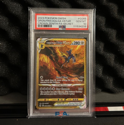 2023 Pokemon Crown Zenith Origin Forme Dialga VSTAR Full Art GG68/GG70 PSA 10 - Image 1