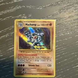 Xy Evolutions Prerelease Holo Rare Promo Machamp 59/108 Pokemon - Image 5