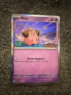MELO HOLO - POKEMON SVP 037 PROMO EV3 FLAMMES OBSIDIENNES NEUF FR - Image 1