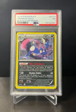 Pokemon Greninja Black Star Promo XY24 - Rare Holo Promo PSA 7 - Image 1
