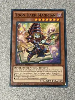 Toon Dark Magician SS04-ENB08 Speed Duel Decks: Match of the Millennium 1st Ed. - Image 1
