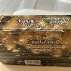 YuGiOh Maximum Gold Display Mini Box 1st Edition Factory Sealed NEW Damaged Box - Image 4
