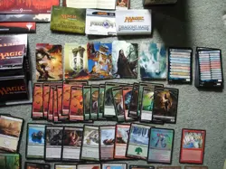 Magic the Gathering Job Lot Cards Promo Cards Tokens Leaflets Boxes etc - Image 4