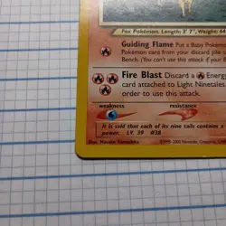 Pokemon Light Ninetales 50/105 Neo Destiny Regular Trading Card - Image 2