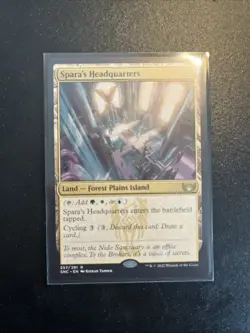 Spara's Headquarters Streets of New Capenna Regular Card NM Condition - Image 1