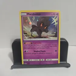 Marshadow SM85 Sun & Moon Holo Black Star Promo Pokemon TCG Card. - Image 1