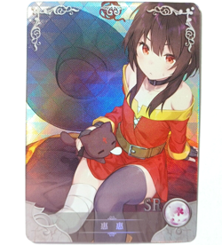 Goddess Story CCG Anime Waifu Card - Megumin - KonoSuba - Image 1