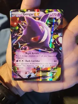 Pokemon Gengar EX TCG Card Phantom Forces Ultra Rare Holo, 34/119 - Image 1