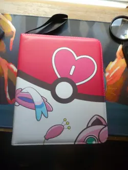New Pokemon 9 Pocket Zipper Binder Holds 360 Cards 40 Pages Jigglypuff - Image 1